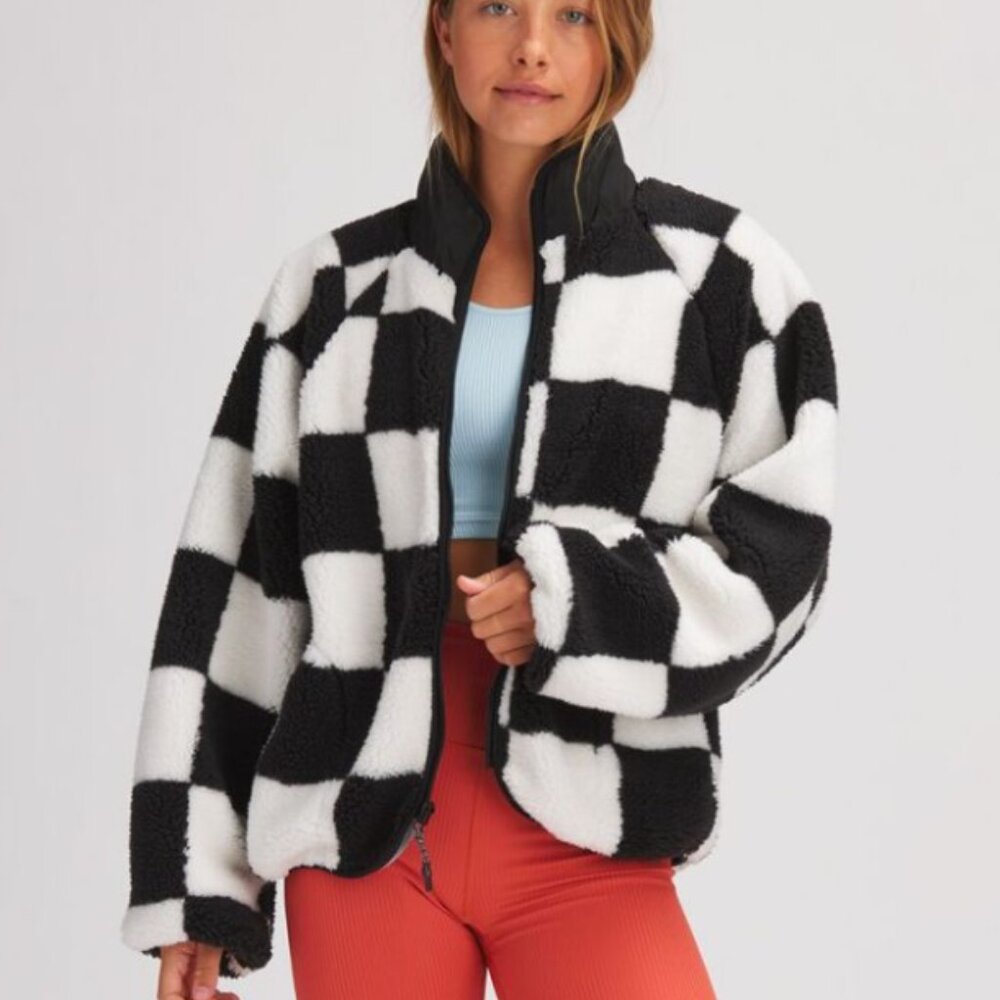 Backcountry Stoic Checkerboard Fleece Jacket